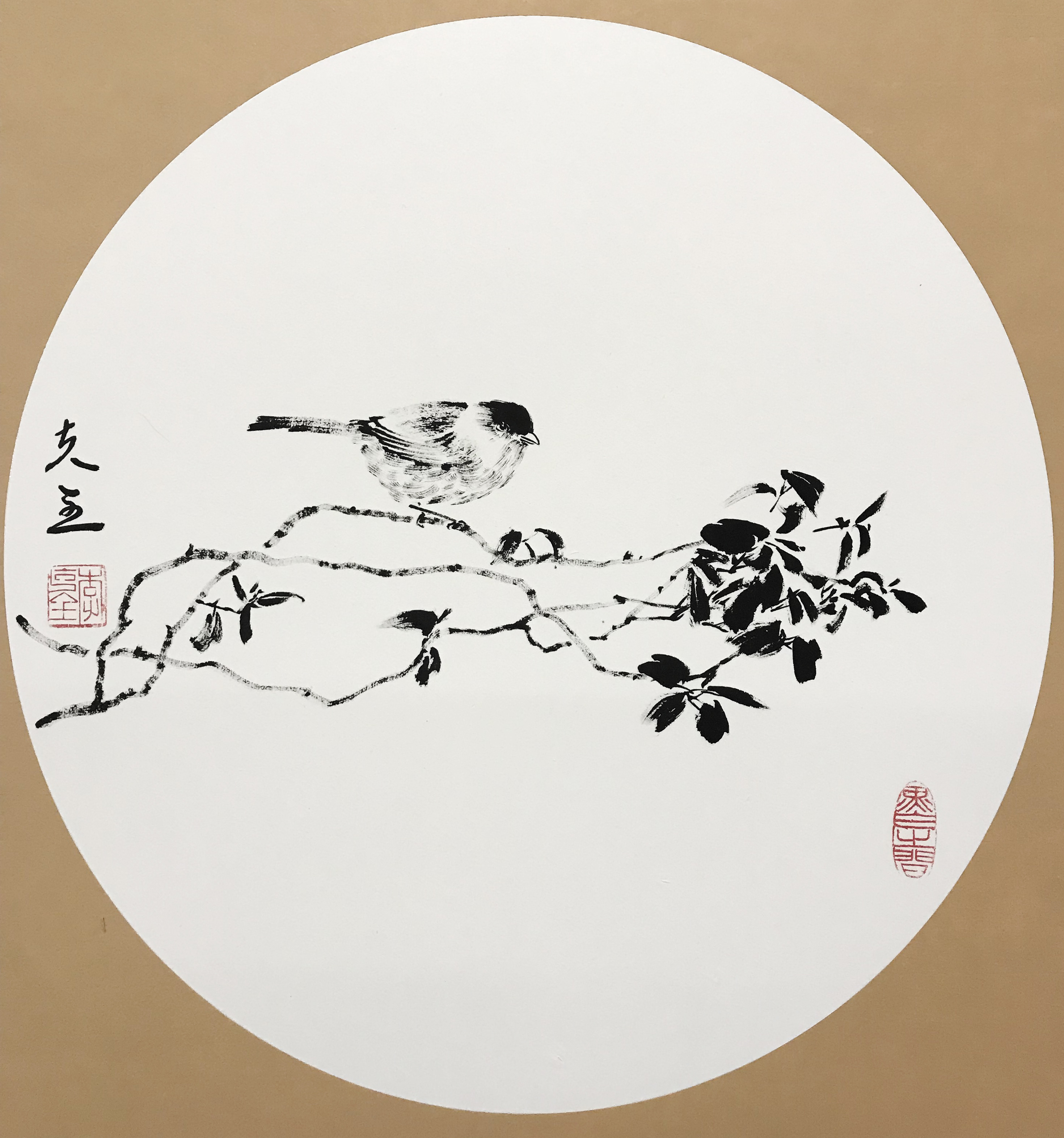 zyga00899 李克全 花鸟小品二